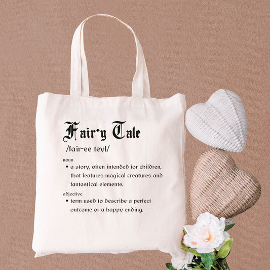Fairy Tale Definition Tote Bag