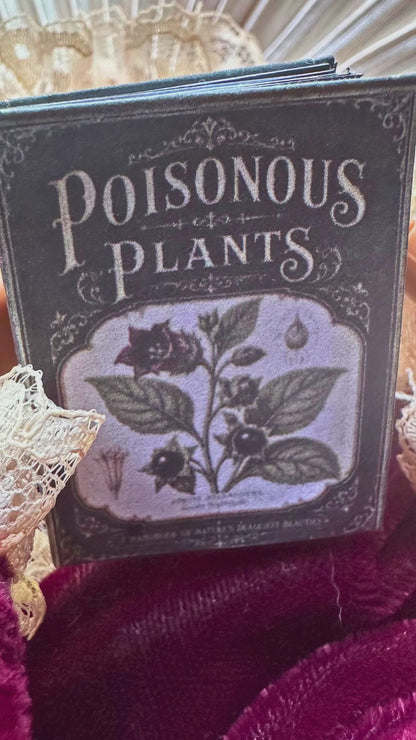 Poisonous Plants Miniature Reference Book