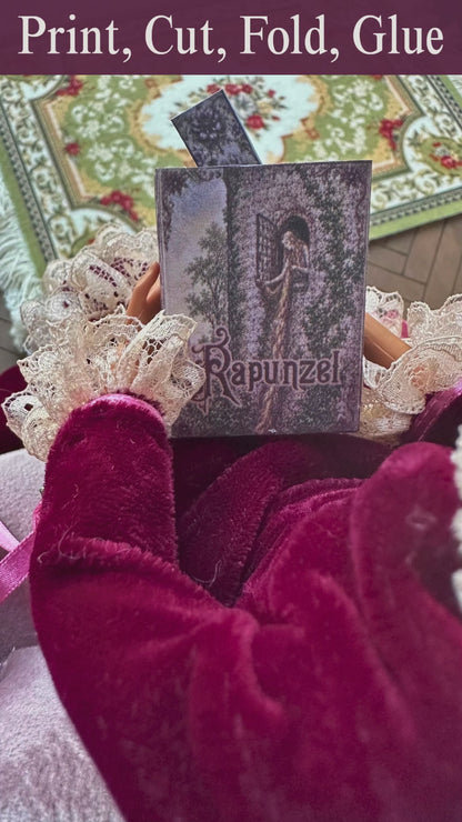 Rapunzel Miniature Book