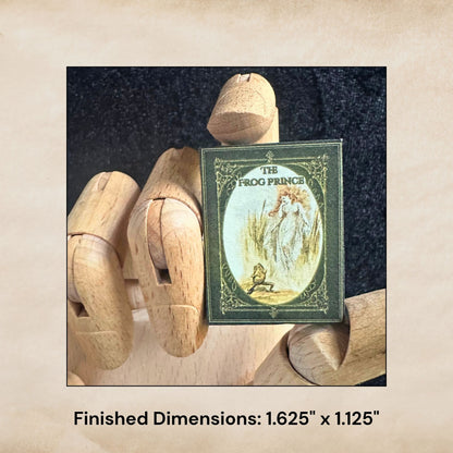 Printable The Frog Prince Miniature Book - Instant PDF Download