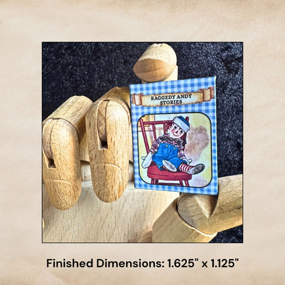 Printable Raggedy Andy Stories Miniature Book - Instant PDF Download