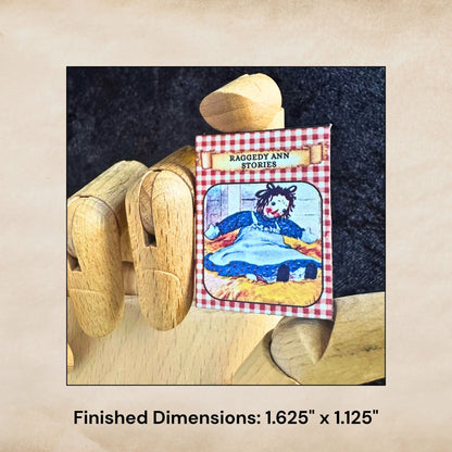 Printable Raggedy Ann Stories Miniature Book - Instant PDF Download