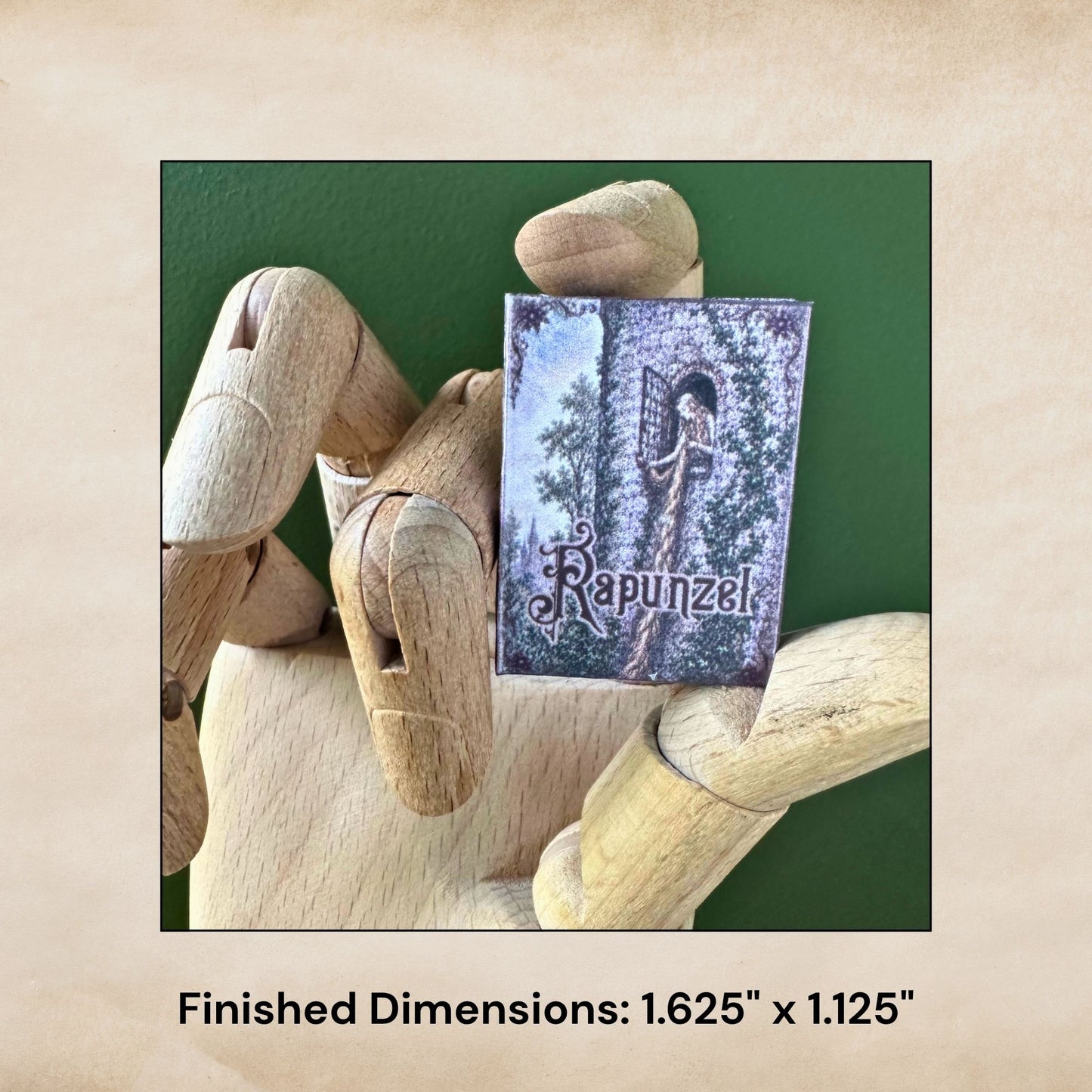 Rapunzel Miniature Book