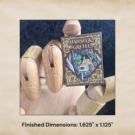 Printable Hansel and Gretel Miniature Book - Instant PDF Download