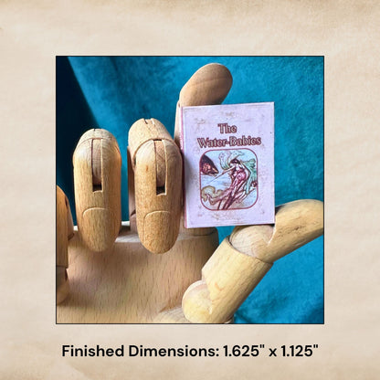 Printable The Water Babies Miniature Book - Instant PDF Download