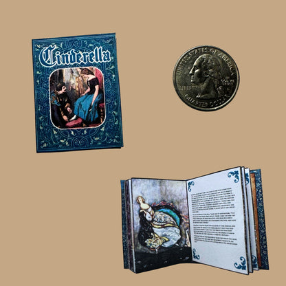 Printable Cinderella Miniature Book - Instant PDF Download