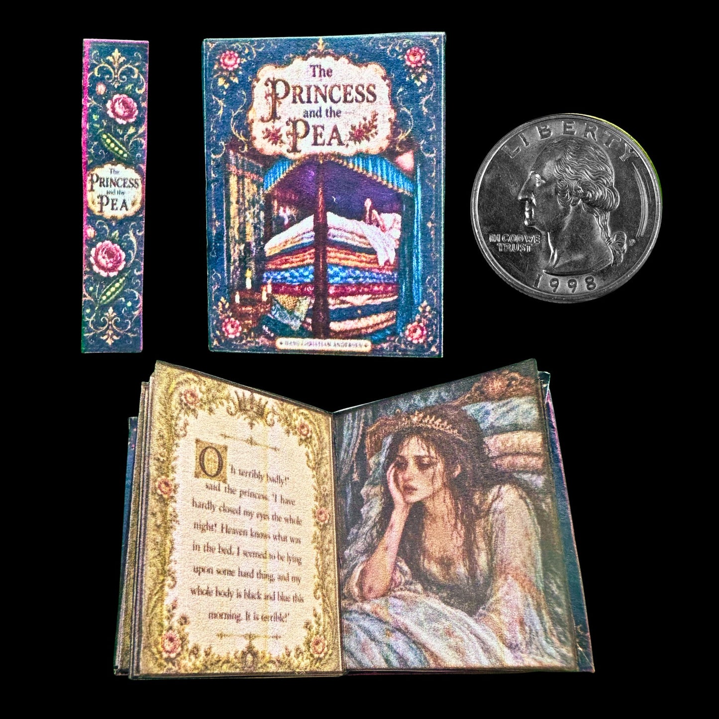 The Princess and the Pea Miniature Book
