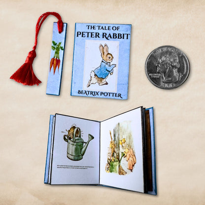 Printable The Tale of Peter Rabbit Miniature Book - Instant PDF Download