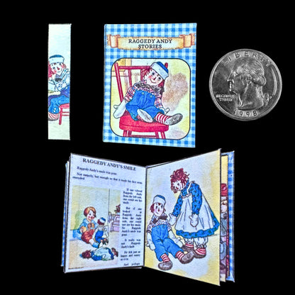Printable Raggedy Andy Stories Miniature Book - Instant PDF Download