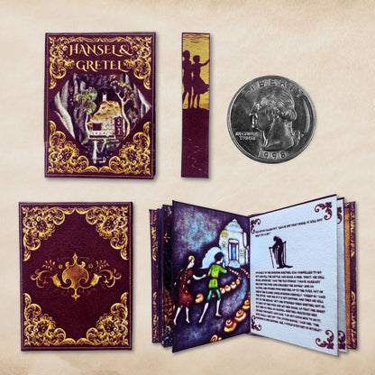 Printable Hansel and Gretel Miniature Book - Instant PDF Download