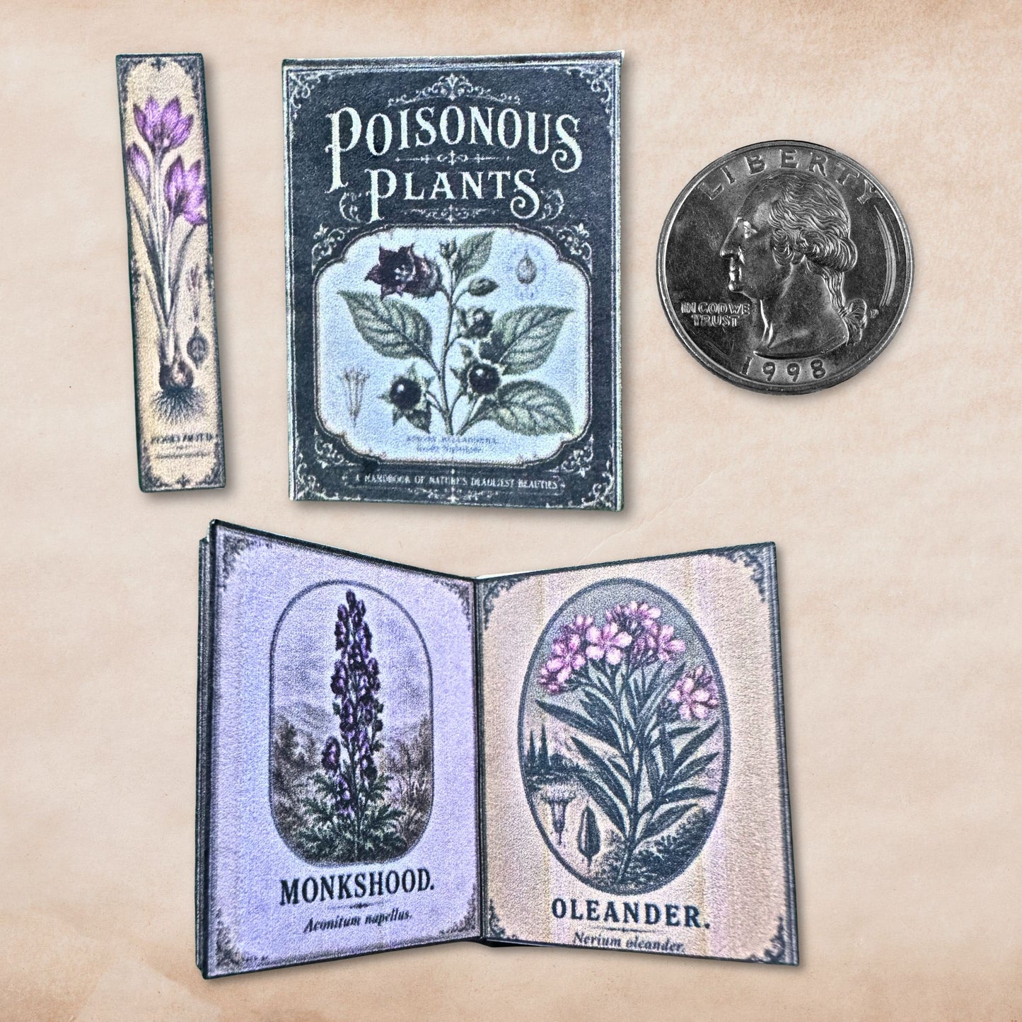 Poisonous Plants Miniature Reference Book