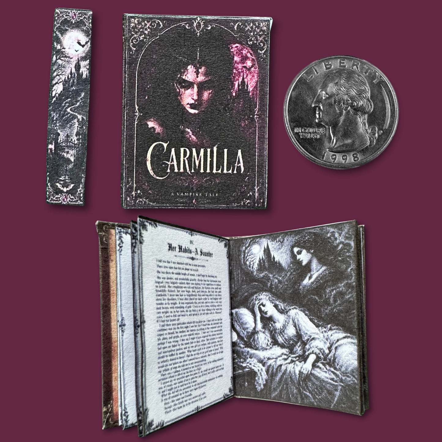 Carmilla Miniature Book