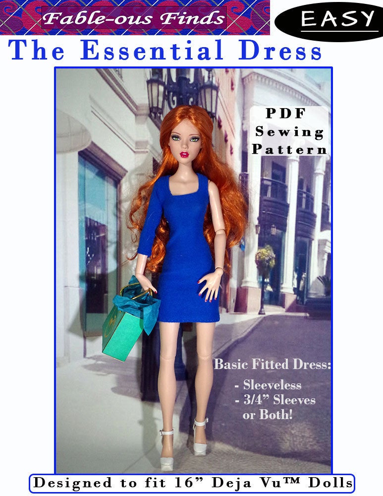 Déjà Vu Essential Dress Sewing Pattern Cover