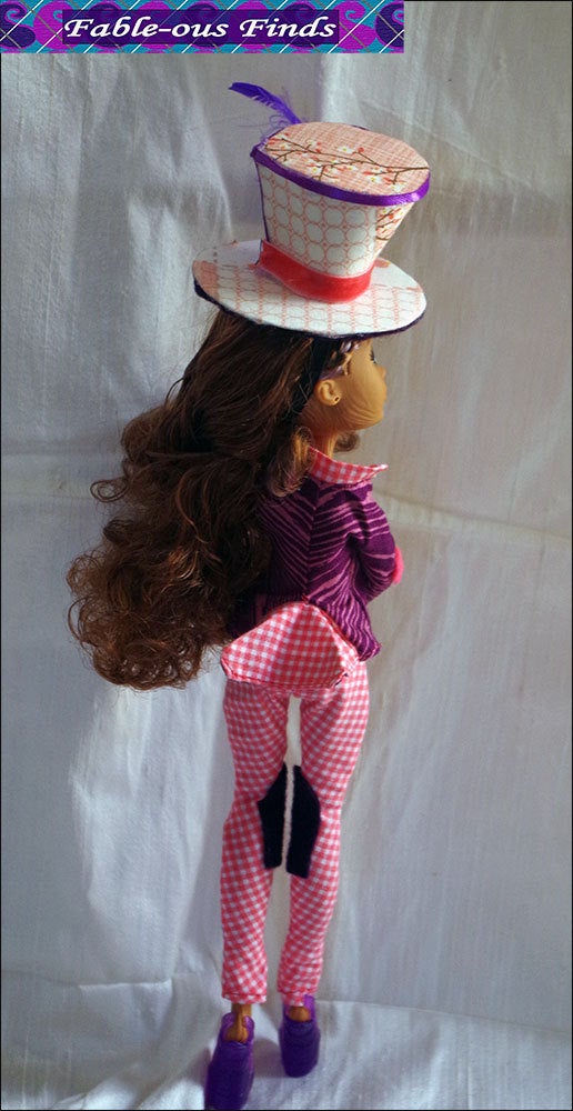 Mad Bazaar Jacket, Pants, and Top Hat Back View