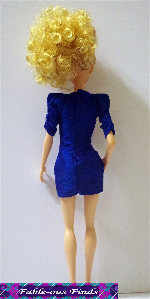 80's Chic Sheath Dress Back View