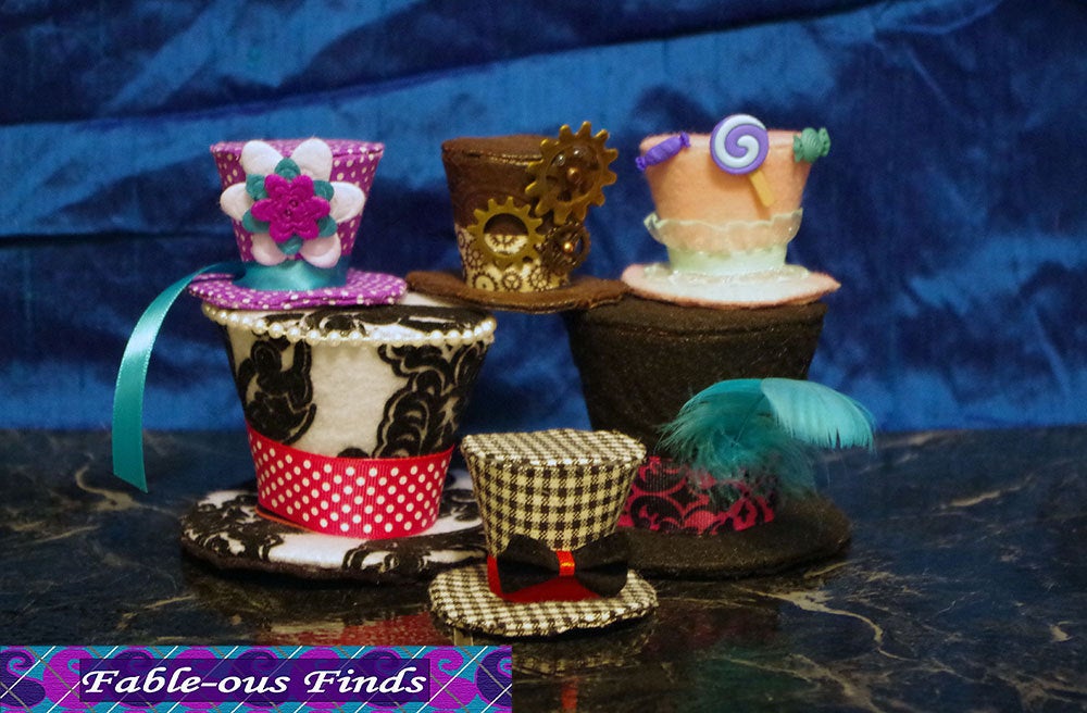 Mad Bazaar Top Hats in a variety of sizes and styles